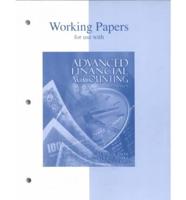 Working Papers for Use With Advanced Financial Accounting
