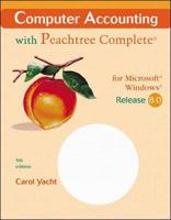 Computer Accounting With Peachtree Complete Release 8.0