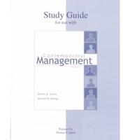 Study Guide for Use With Contemporary Managment, 3rd Edition Gareth R. Jones, Jennifer M. George
