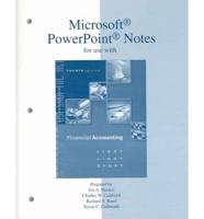 Microsoft PowerPoint Notes T/A Financial Accounting