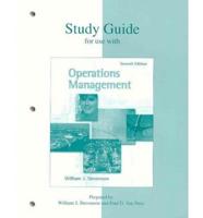 Study Guide for Use With Operations Management, Seventh Edition, William J. Stevenson