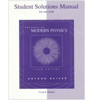 Student Solutions Manual to Accompany Concepts of Modern Physics