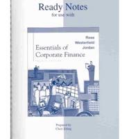 Ready Notes to Accompany Essentials of Corporate Finance
