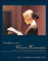 Readings in the Western Humanities, Volume 2