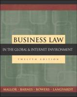 Business Law: The Ethical, Global, and E-Commerce Environment With PowerWeb and Student DVD