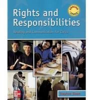 Rights and Responsibilities Reading and Communication for Civics Student Book