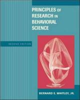 Principles of Research in Behavioral Science