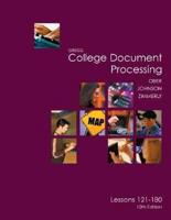 Gregg College Keyboarding & Document Processing (Gdp), Lessons 121-180 Text