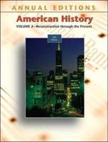 Annual Editions: American History, Volume 2, 18/E