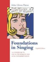 Audio CD Set for Use With Foundations in Singing