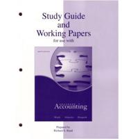 Study Guide & Working Papers for Use With Advanced Accounting