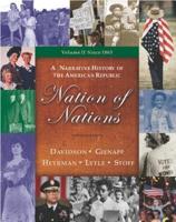 Nation of Nations Volume 2 With Powerweb and Primary Source Investigator CD