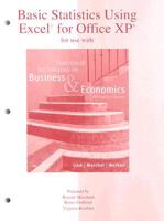 Basic Statistics Using Excel for Office XP for use with Statistical Techniques in Business & Economics