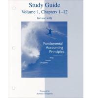 Study Guide Vol 1 to Accompany Fap Volume 1 (Ch 1-12)