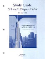 Chapters 15-26 F/w Financial + Managerial Accounting
