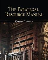 The Paralegal Resource Manual
