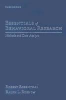 Essentials of Behavioral Research