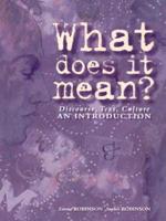 What Does It Mean? - Discourse