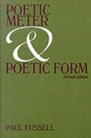 Poetic Meter and Poetic Form