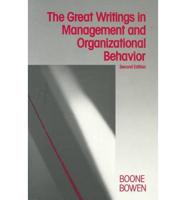 Great Writings In Management and Organizational Behavior