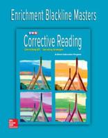 Corrective Reading Decoding Level B1, Enrichment Blackline Master