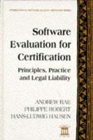 Software Evaluation for Certification