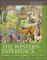 The Western Experience. Volume 1 To the Eighteenth Century