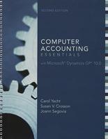 Computer Accounting Essentials with Microsoft Dynamics GP 10.0 [With DVD-ROM]