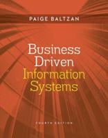 Business Driven Information Systems