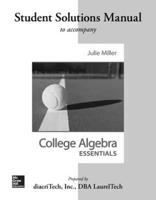 Students Solutions Manual for College Algebra Essentials