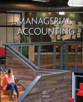 Managerial Accounting With Connect Plus Access Code