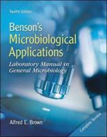 Combo: Benson's Microbiological Applications Complete Version With Connect Microbiology 1 Semester Access Card