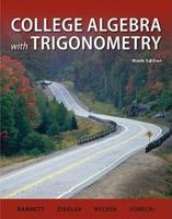 Combo: College Algebra With Trigonometry With Aleks User Guide & Access Code 18 Weeks