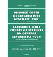 Premier Cours De Linguistique Generale (1907)