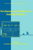 Development and Validation of Analytical Methods