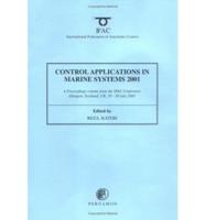 Control Applications in Marine Systems 2001 (CAMS 2001)