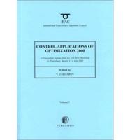 Control Applications of Optimization 2000 (CAO 2000)