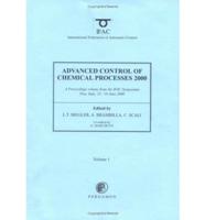 Advanced Control of Chemical Processes 2000 (ADCHEM 2000)