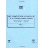 New Technologies for Automation of Metallurgical Industry 2003