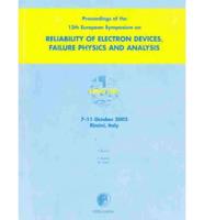 Proceedings of the 13th European Symposium on the Reliability of Electron Devices, Failure Physics and Analysis