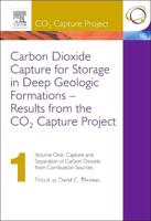 Carbon Dioxide Capture for Storage in Deep Geologic Formations