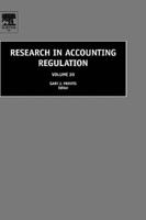 Research in Accounting Regulation. Vol. 20