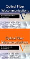 Optical Fiber Telecommunications V A & B SET
