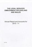The Legal Services Ombudsman for England and Wales