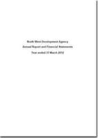 Northwest Regional Development Agency Annual Report and Financial Statements Year Ended 31 March 2012