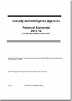 Security and Intelligence Agencies Financial Statement 2011-12