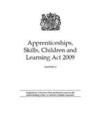 Apprenticeships, Skills, Children and Learning ACT 2009