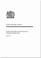 Health (Miscellaneous Provisions) Act (Northern Ireland) 2016