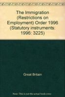 Immigration (Restrictions on Employment) Order 1996