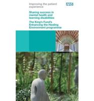 Evaluation of the King's Fund's Enhancing the Healing Environment Programme
